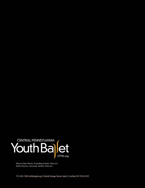 5-Week Summer Ballet Program 2013 Handbook - Central ...