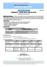 DISPARLON LHP-90, LHP-91, LHP-95, LHP-96 - King Industries, Inc.