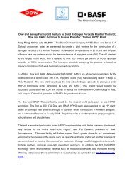 Press Release - BASF Asia Pacific