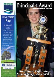 Riverside Rap - Riverside Christian College