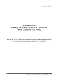 Guideline of the Railway Vehicles Coordination ... - SLV Duisburg