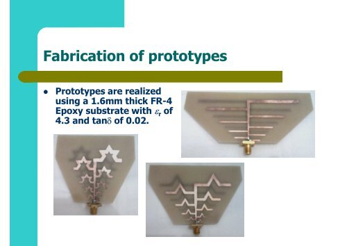 Design and Realization of Log Periodic Fractal Antenna for FMCW ...