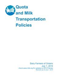 English - Dairy Farmers of Ontario