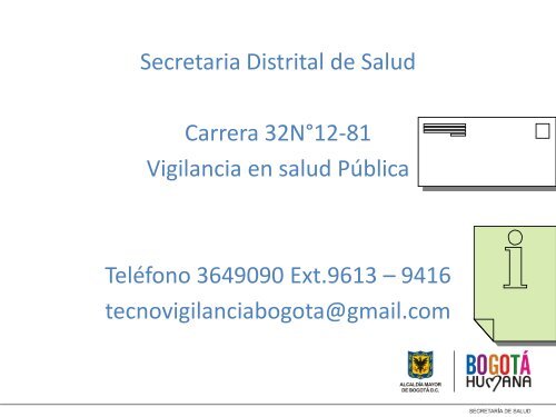 dispositivo médico - Secretaría Distrital de Salud