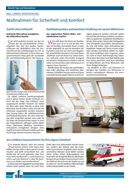 Immobilienzeitung Herbst 2011 - Nowak Immobilien AG