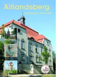 Stadtmagazin Altlandsberg 2007 - Stadtmagazin BS GmbH