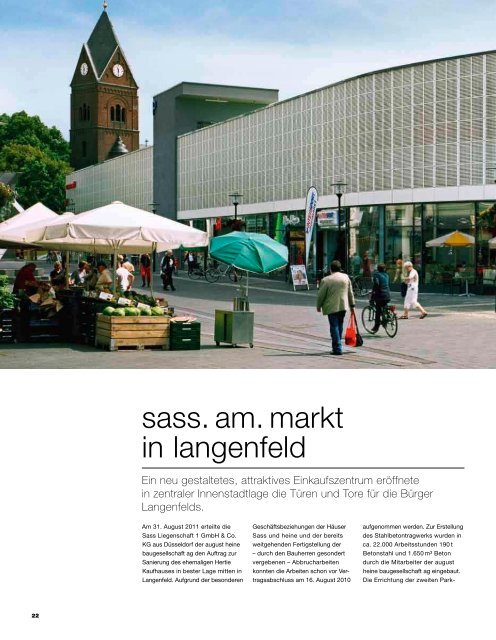 august heine baugesellschaft ag no. 32 | 2011