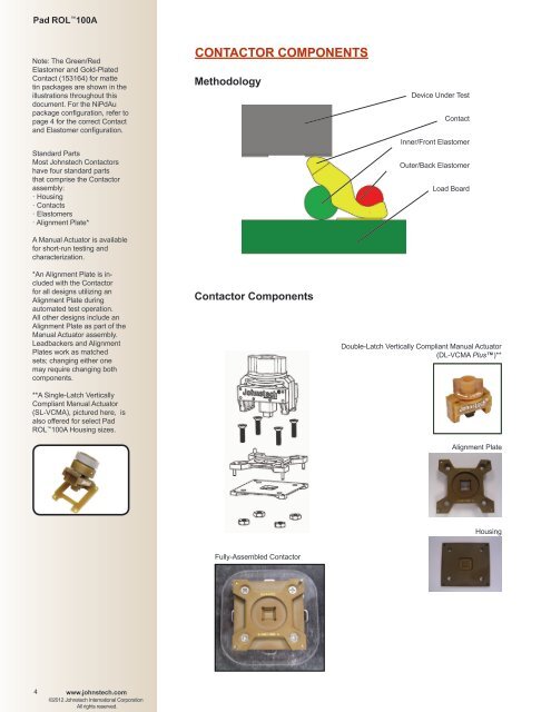 Maintenance & Inspection Guide - Johnstech