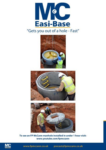 Easi Base Brochure - FP McCann Ltd