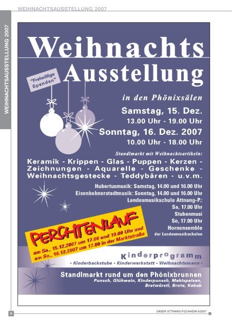 Ausgabe November-Dezember 2007 - Attnang-Puchheim