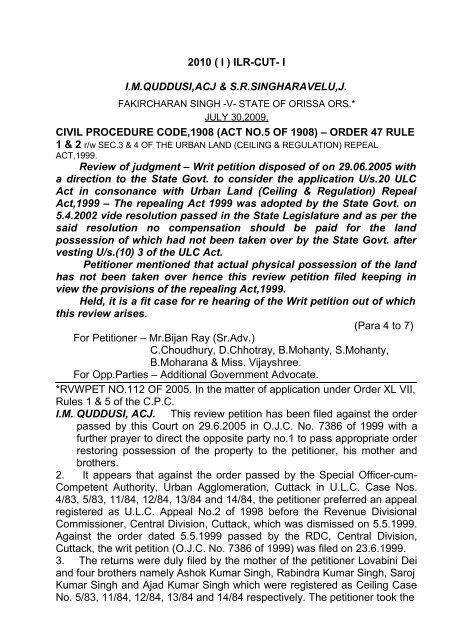 original jurisdiction of the high court