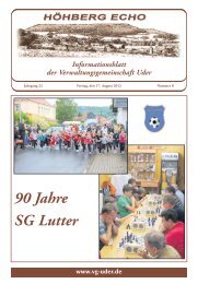 Sommerkonzert - Verwaltungsgemeinschaft Uder
