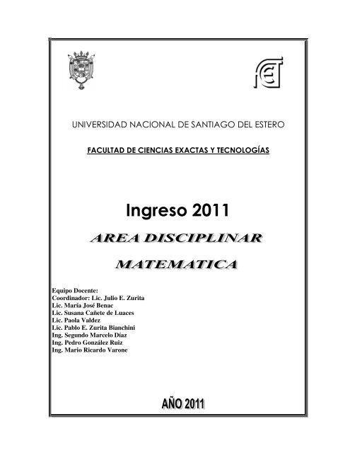 Cartilla Matematica 2013 Pdf Facultad De Ciencias Exactas Y