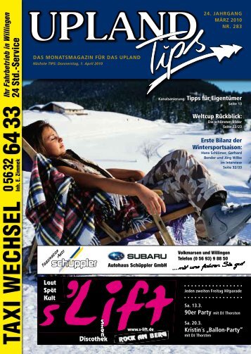 Upland-Tips-Maerz-2010 - Willingen live