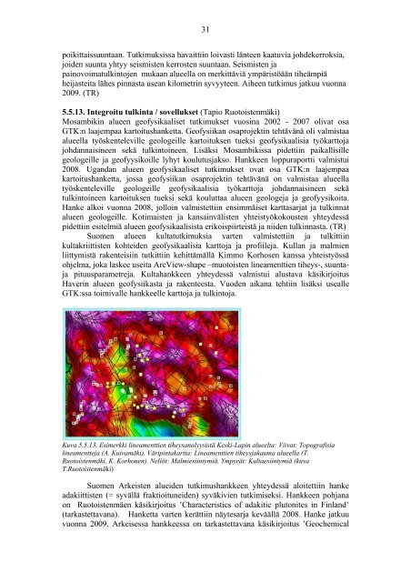 Geologian tutkimuskeskus EtelÃ¤-Suomen yksikkÃ¶ ... - Arkisto.gsf.fi