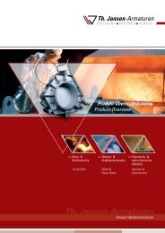 kompletter Katalog (PDF) - Th. Jansen Armaturen GmbH