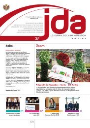 Journal de l'Administration nÂ°37 Format PDF, 3,74 Mo