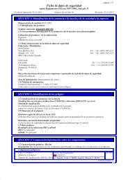 Ficha de datos de seguridad - Halox