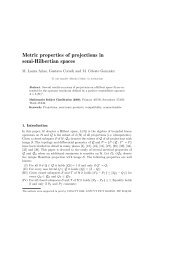 Metric properties of projections in semi-Hilbertian spaces - IAM