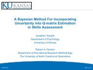 A Bayesian Method For Incorporating Uncertainty into Q-matrix ...