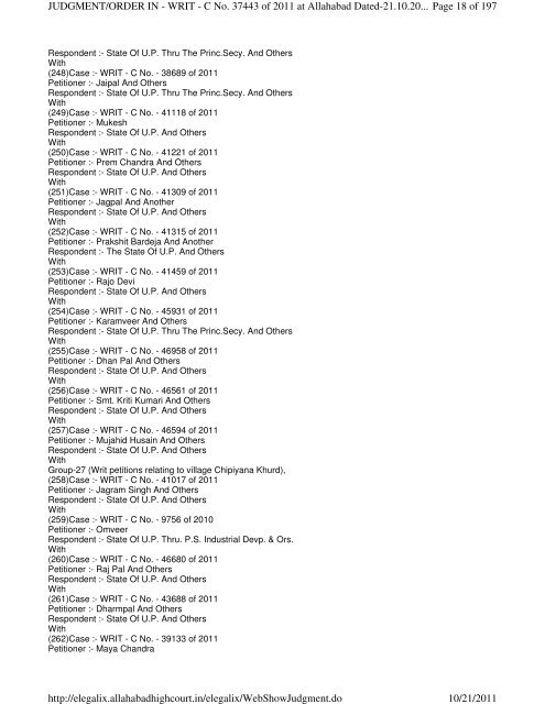 eLegalix - Allahabad High Court Judgment Information System ...