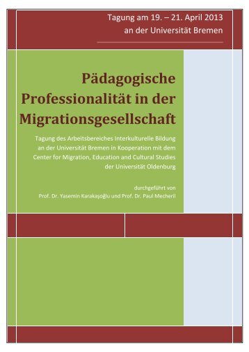 Paedagogische Prfessionalitaet in der Migrationsgesellschaft