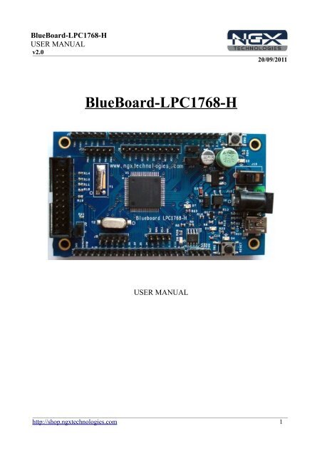 BlueBoard-LPC1768-H