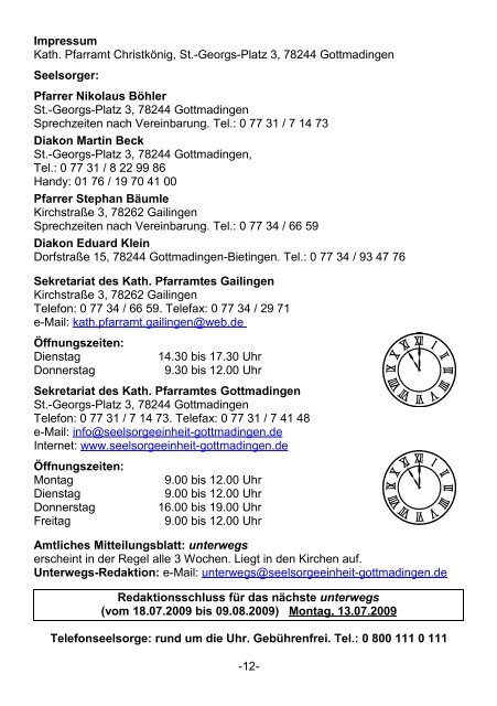 16. Sonntag im Jahreskreis - Seelsorgeeinheit Katholische Kirche