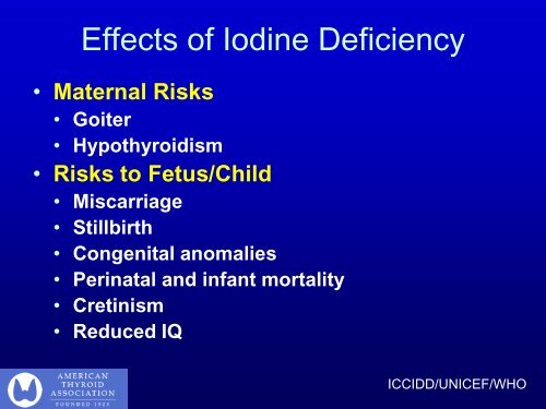 Iodine Needs in the Pregnant and Postpartum Woman - American ...