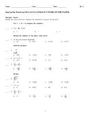18+ Algebra 1 Chapter 9 Test
