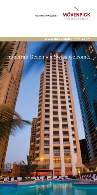 Download the hotel brochure - Mövenpick Hotels & Resorts