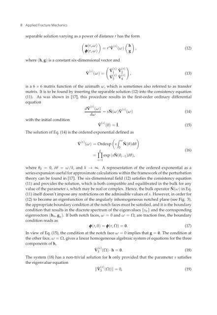 applied fracture mechanics