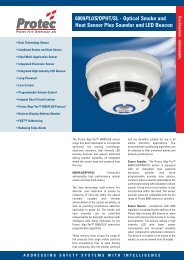 6000PLUS/OPHT/SL - Protec Fire Detection