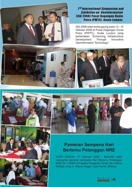 Buletin Geospatial Sektor Awam - Bil 1/2009 - Malaysia Geoportal