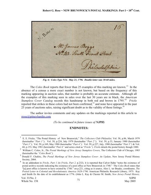 Edison First Day Brings High Price! - New Jersey Postal History ...