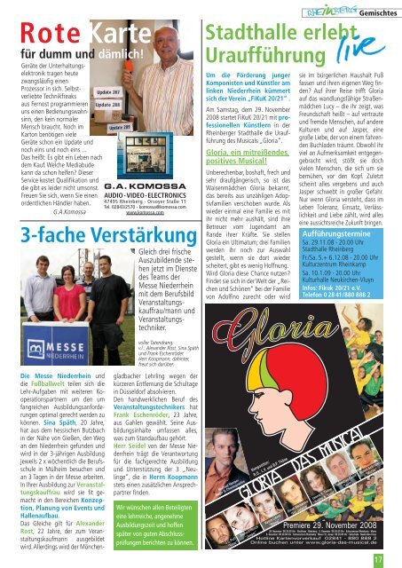 Stadtmagazin Rheinberg • Ausgabe Nr.4