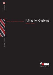 Katalog FUMA FuÃŸmatten-Systeme 2011 als PDF