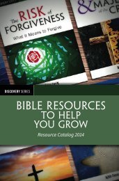 Discovery Series Resource Catalog - RBC Ministries