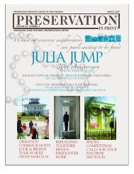 JULIA JUMP - Preservation Resource Center