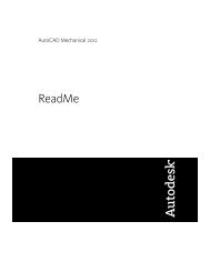 AutoCAD Mechanical 2012 Readme Overview - Exchange - Autodesk
