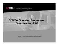 Operator restroom update, PDF - SFMTA Archives