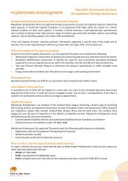 Occupational Therapy Assessment - Cerebral Palsy League