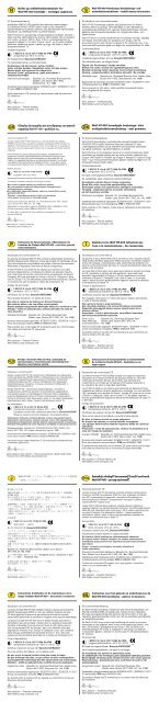 HT-400 Headtorch Instructions - Wolf Safety Lamp Company