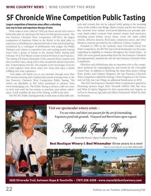 Download as a PDF - Wine Country This Week