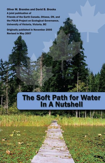 The Soft Path for Water in a Nutshell - Chiefs of Ontario