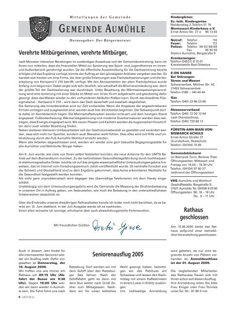 Aumühle - Kurt Viebranz Verlag