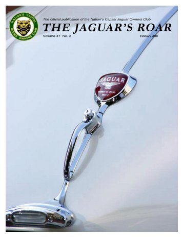 THE JAGUAR'S ROAR - Nation's Capital Jaguar Owners Club