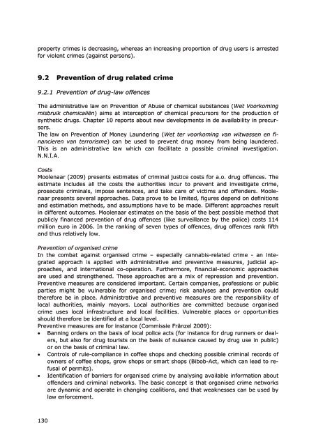 The Netherlands Drug Situation 2010 - Trimbos-instituut