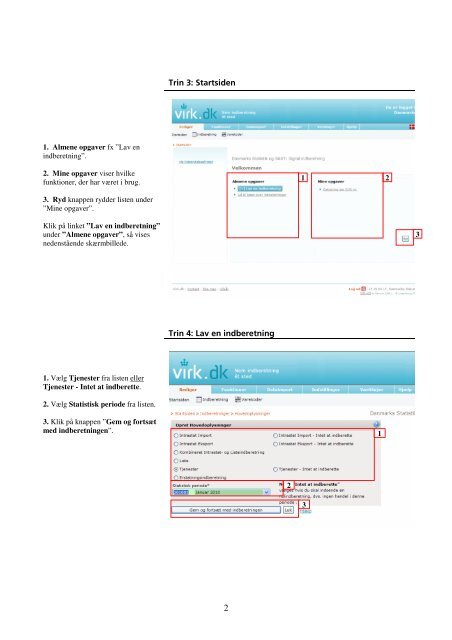 Quickguide til indberetning af Udenrigshandel med tjenester (UHT ...