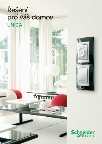 Vypínače a zásuvky Unica - panorama - Schneider Electric CZ, s.r.o.